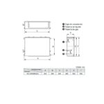 Aire acondicionado por conductos - DAITSU SPLIT ATLAS CONDUCTOS ACD 24K DBS, 6105 fg/h, Función Inverter, Gris - Imagen 3