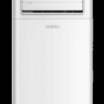 Aire acondicionado portátil - Daitsu APD-09FX, 2150 fg/h, Velocidad de Ventilador Ajustable, Flujo Aire 320 m³/h, Deshumidificador, Blanco