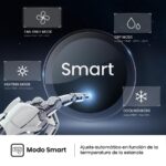 Aire acondicionado Split 1 x 1 - Hisense KC25 Smart Clima, 2500 fg/h, Wi Fi, Autolimpieza, Blanco - Imagen 9