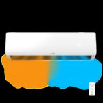 Aire acondicionado Split 1 x 1 - KOENIC KAC 18026 ES IDP Split Air Conditioner, 18.000 BTU, Inverter, Bomba de calor, 5 modos, 8 velocidades, Blanco