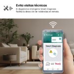 Aire acondicionado Split 1 x 1 - LG MAGNA09SX.SET, 2150 fg/h, Freeze Cleaning, Wi-Fi, Blanco - Imagen 10