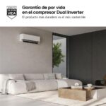 Aire acondicionado Split 1 x 1 - LG MAGNA09SX.SET, 2150 fg/h, Freeze Cleaning, Wi-Fi, Blanco - Imagen 4
