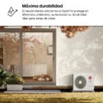 Aire acondicionado Split 1 x 1 - LG MAGNA09SX.SET, 2150 fg/h, Freeze Cleaning, Wi-Fi, Blanco - Imagen 9