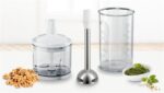 Amasadora de mano - BOSCH MFQ4980B- 850W, 850 W, 5 velocidades, Negro - Imagen 2
