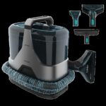 Cecotec Conga 6000 Carpet&Spot Clean XXL Advance - Aspirador de tapicerías, 15 kPa, Gris/negro