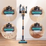 Cecotec RX70 AquaPet Flex - Aspirador escoba, 30 kPa, 100 min, Negro/dorado - Imagen 4