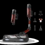 Rowenta RH9A73 X-Force Flex 13.60 Animal Care - Aspirador escoba, 60 min, Rojo