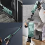 Rowenta X-FORCE 8.80 RH1833 - Aspirador escoba, 100 AW, 45 min, Verde / gris - Imagen 5