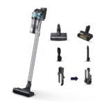 Samsung VS20B75AGR1/WA - Aspirador escoba, 60 min, Black chrometal & teal mint