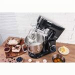 Batidora de repostería - MPM MRK-19, 2200 W, 6 velocidades, Acero Inoxidable / Negro - Imagen 2