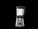 Batidora de vaso - Bosch MMB6382M, 1200 W, 1.5 l, 30.000 rpm, Jarra de cristal, Inox