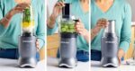 Batidora de vaso - nutribullet Ultra Plus+, Sistema 3 en 1 compacto, 1200 W, 0.9 l, Procesador de alimentos, Molinillo, Batidora, Gris oscuro - Imagen 6