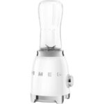 Batidora de vaso - SMEG PBF01WHEU, 300 W, 0.6 l, Blanco - Imagen 2
