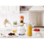 Batidora de vaso - SMEG PBF01WHEU, 300 W, 0.6 l, Blanco - Imagen 5