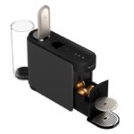 Cafetera de cápsulas - De'Longhi Vertuo Up ENV200.GY, 19 bar, Nespresso Smart, 1.4 l, 1100 W, Negro - Imagen 2