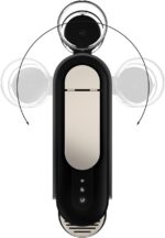Cafetera de cápsulas - De'Longhi Vertuo Up ENV200.GY, 19 bar, Nespresso Smart, 1.4 l, 1100 W, Negro - Imagen 4