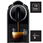 Cafetera de cápsulas - DELONGHI Citiz, 19 bar, 1260 W, Negro - Imagen 8