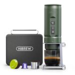 Cafetera de cápsulas - HIBREW H4C, 20 bar, 120 W, Verde