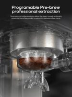 Cafetera espresso manual - HIBREW H10A, 20 bar, 240 V, 2 tazas, negro - Imagen 11