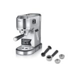 Cafetera espresso - SEVERIN KA 5997, 20 bar, 1,350 W, 10 tazas, Gris