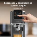 Cafetera express - Cecotec Cafelizzia ColdBrew, 20 bares, 1.2L, Doble salida, Vaporizador orientable, Sistema ColdBrew, Desmontable, Negro - Imagen 3
