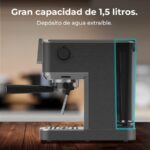 Cafetera express - Cecotec Cafelizzia ColdBrew, 20 bares, 1.2L, Doble salida, Vaporizador orientable, Sistema ColdBrew, Desmontable, Negro - Imagen 7