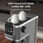 Cafetera express - Cecotec Cafelizzia ColdBrew, 20 bares, 1.2L, Doble salida, Vaporizador orientable, Sistema ColdBrew, Desmontable, Negro - Imagen 8