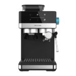 Cafetera express - CECOTEC Power Espresso 20 Grind, 20 bar, 1350 W, 2 tazas, Negro - Imagen 2