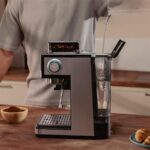 Cafetera express - CECOTEC Power Espresso 20 Grind, 20 bar, 1350 W, 2 tazas, Negro - Imagen 5