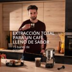 Cafetera express - Krups Virtuoso+ XP444C, 1400 W, 15 Bar, 1 L, Thermoblock, Apagado automático, Acero Inox - Imagen 2