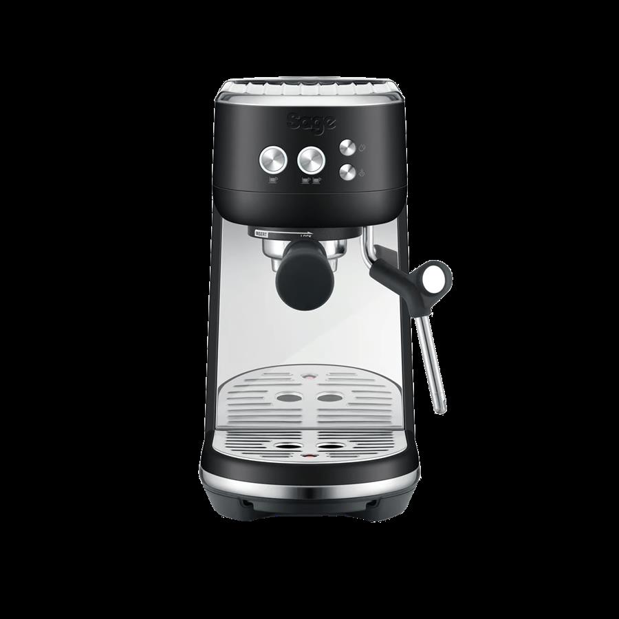 cafetera-express-sage-the-bambino-9-bar-1600-w-2-tazas-therm-1593102-1 Cafetera express - Sage the Bambino®, 9 bar, 1600 W, 2 tazas, ThermoJet®, Microespumado Manual, Trufa negra - Imagen 1