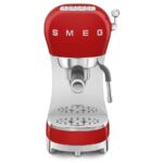 Cafetera express - SMEG ECF02RDEU ROJO, 15 bar, 1350 W, 2 tazas, Rojo - Imagen 9