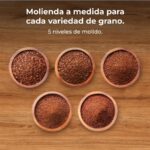 Cafetera superautomática - CECOTEC 119706-CREMMAET CUBE RED, 19 bar, 1350 W, 0 l, 1 tazas, Rojo - Imagen 9