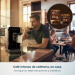 Cafetera superautomática - Cecotec Cremmaet Lungo Latte, Depósito de leche, 19 bares, 7 bebidas, Molinillo Acero inoxidable, depósito 2 L, Negro - Imagen 12