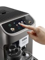 Cafetera superautomática - De'Longhi Magnifica Plus ECAM320.70.TB, 1450W, Molinillo integrado, Depósito leche, Táctil, Espumado automático, Titanio - Imagen 3