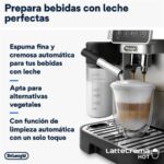 Cafetera superautomática - De'Longhi Magnifica Start Milk, ECAM220.80.SB, 1450W, 15bar, Molinillo integrado,Depósito leche,Táctil, Espumado automático - Imagen 4