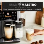 Cafetera superautomática - Krups Sensation Elite Hot & Cold EA918, 30 Recetas, Jarra de leche, Molinillo, Táctil, Espumador, 15 bar, 1450 W, Aluminio - Imagen 8