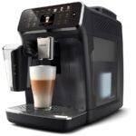 Cafetera superautomática - Philips EP4441/50, LatteGo, SilentBrew, 20 Bebidas, 15 bar, AquaClean, Molinillo Cerámico, Aroma Extract, Negro - Imagen 3