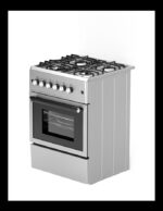 ALPHA VULCANO LUX-60 - Cocina de gas, 60 L, 57 cm, Inox - Imagen 3