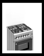 ALPHA VULCANO LUX-60 - Cocina de gas, 60 L, 57 cm, Inox - Imagen 5