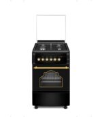 F5s40e4rb Solthermic - Cocina de gas, 60 L, 50 cm, Negro - Imagen 2