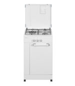 PORTBLANC Solthermic - Cocina de gas, 50 cm, Blanco