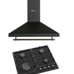 PSA022WH60PR Solthermic - Cocina de gas, 90 cm, Negro