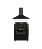 PF5S04E3RBH60PR Solthermic - Cocina eléctrica, 52 L, 60 cm, Negro