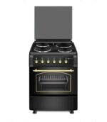 PF5S04E3RBH60PR Solthermic - Cocina eléctrica, 52 L, 60 cm, Negro - Imagen 2
