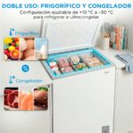 Midea MDRC211FZE01 - Congelador horizontal, 85 cm, 143 L, Blanco - Imagen 10