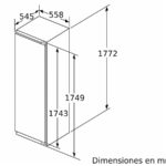 Balay 3GIE737F - Congelador vertical No Frost, 177.2 cm, 212 L, Blanco - Imagen 2