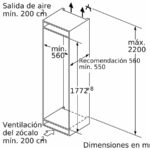 Balay 3GIE737F - Congelador vertical No Frost, 177.2 cm, 212 L, Blanco - Imagen 6