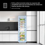 Samsung Bespoke AI RZ70H32HDFEF - Congelador vertical No Frost, 185.8 cm, 323 L, Grafito - Imagen 11