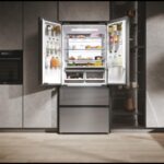 Haier FD 83 Series 7 HFR7819ENGC Cristal - Frigorífico americano No Frost, 190 cm, 504 L, Acero inoxidable - Imagen 11